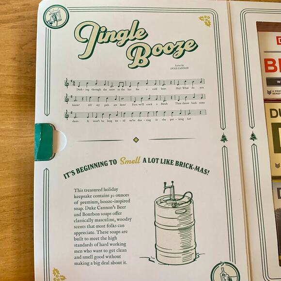 Duke Cannon Jingle Booze Set Busch Beer Buffalo Trace Bourbon Bay Budweiser Soap - Picture 10 of 15